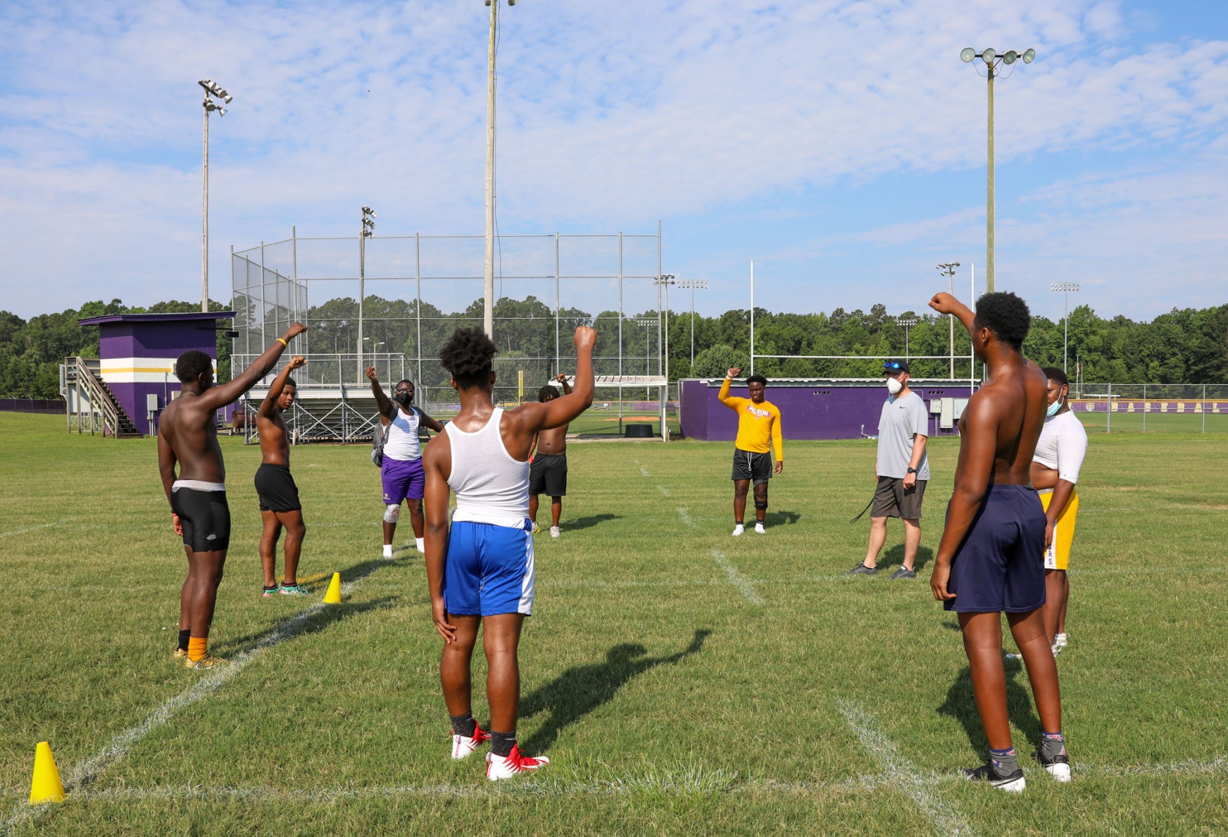 Wilson football workouts